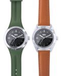 Sat Bill's Watches Twist - Khaki Green & Camel	 - 1t