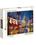 Puzzle Clementoni od 1500 dijelova - Pariz, Montmartre - 1t