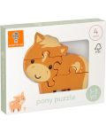 Drvena slagalica Orange Tree Toys - Poni - 1t