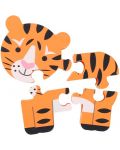 Drvena slagalica Orange Tree Toys - Tigar - 3t