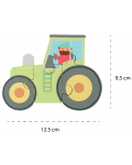 Drvena slagalica Orange Tree Toys - Traktor, 4 dijela - 4t