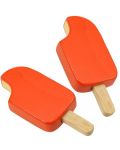 Drvena igračka Bigjigs - Sladoled - 3t