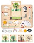 Drvena edukativna ploča Tender Leaf Toys - Mali meteorolog - 3t