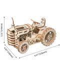 Drvena 3D slagalica Robo Time od 135 dijelova - Traktor - 2t