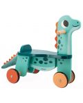 Drvena igračka za jahanje Janod - Dinosaur - 1t