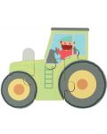 Drvena slagalica Orange Tree Toys - Traktor, 4 dijela - 1t