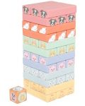 Drvena igra Orаnge Tree Toys - Jenga, Domaće životinje - 1t