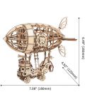 Drvena 3D slagalica Robo Time od 176 dijelova - Cepelin - 3t