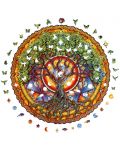 Drvena slagalica Unidragon od 700 dijelova - Mandala Drvo života (veličina RS) - 2t