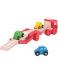 Drvena igračka Bigjigs  - Kamion za prijevoz - 2t
