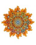 Drvena slagalica Unidragon od 700 dijelova - Mandala Izlazeće sunce (veličina RS) - 2t