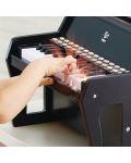 Drveni elektronski klavir sa stolicom Hape, crni - 4t