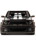 Drvena 3D slagalica Unidragon od 248 dijelova - GT auto, crn - 4t