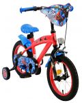 Dječji bicikl s pomoćnim kotačima E&L cycles - Marvel, Spiderman, 14 '' - 3t