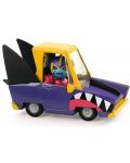 Dječja igračka Djeco Crazy Motors - Kolica morski pas - 2t