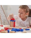 Dječja igras drvenim blokovima Viga - Izrada 3D kompozicija - 3t