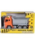 Dječja igračka Moni Toys - Kamion kiper, narančasti, 1:12 - 1t