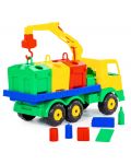 Dječja igračka Polesie Toys - Kamion za smeće s priborom - 3t