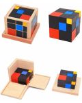 Dječja igračka Smart Baby - Montessori trinomska kocka - 1t