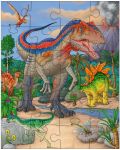 Dječja slagalica 3 u 1 Haba – Dinosaurusi - 4t