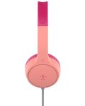 Dječje slušalice s mikrofonom Belkin - SoundForm Mini, ružičaste - 3t