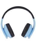 Dječje slušalice s mikrofonom PowerLocus - P1, bežične, plave - 3t