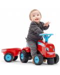 Dječji traktor s prikolicom Falk – Crveni - 2t