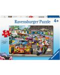 Dječja slagalica Ravensburger od 60 dijelova - Reli na trkaćoj stazi - 1t