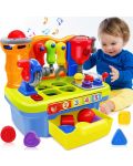 Dječja igračka Hola Toys - Mini radionica s alatom i glazbom - 4t