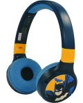 Dječje slušalice Lexibook - Batman HPBT010BAT, bežične, plave - 1t