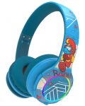 Dječje slušalice PowerLocus - PLED Smurf, bežične, plave - 1t