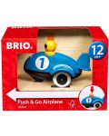 Dječja igračka za guranje Brio - Zrakoplov - 1t