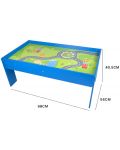 Dječji drveni stol za igru Acool Toy - Plavi - 2t
