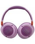 Dječje bežične slušalice JBL - JR 460NC, ANC, ružičaste - 5t