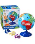 Dječja slagalica Learning Resources - Globus s kontinentima - 1t