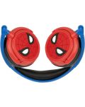 Dječje slušalice Lexibook - Spider-Man HP010SP, plavo/crvene - 3t