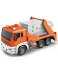 Dječji kamion Raya Toys - Truck Car, Kamion za smeće sa zvukovima i svjetlima, 1:16 - 1t