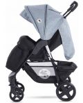 Dječja ljetna kolica s pokrivačem Lorelli - Daisy Basic, siva - 4t