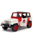 Dječja igračka Jada Toys - Auto Jeep Wrangler, Jurassic Park, 1:32 - 2t