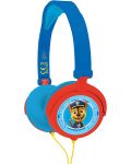 Dječje slušalice Lexibook - Paw Patrol HP015PA, plavo/crvene - 1t