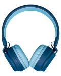 Dječje slušalice PowerLocus - Louise&Mann 3, bežične, plave - 2t