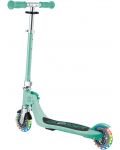 Dječji romobil Globber - Flow Foldable Junior Lights, mint - 4t