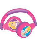 Dječje slušalice Lexibook - Princesses HPBT010DP, bežične, ružičaste - 2t
