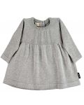 Dječja pletena haljina Sterntaler - 74 cm, 6-9 mjeseci, siva - 1t