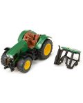 Dječja igračka Siku - Traktor John Deere 6215R, zelen - 2t