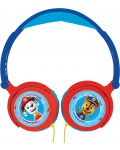 Dječje slušalice Lexibook - Paw Patrol HP015PA, plavo/crvene - 2t