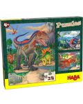 Dječja slagalica 3 u 1 Haba – Dinosaurusi - 1t