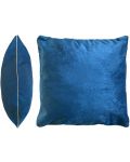 Ukrasni jastuk Aglika - Lux, 45 х 45 cm, baršun, plavi - 1t