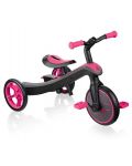 Dječji tricikl 4 u 1 Globber - Trike Explorer, ružičasti - 7t