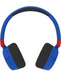 Dječje slušalice OTL Technologies - Super Mario, bežične, plave - 2t